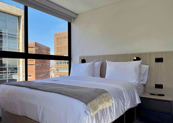 1 habitación, tabla de planchar con plancha, wifi y ropa de cama 