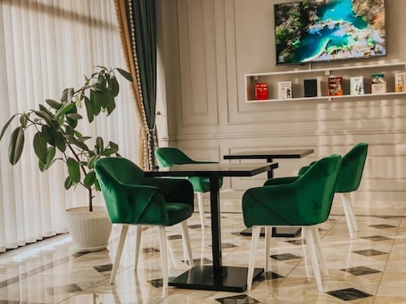 Restaurant. Resident Hotel Bishkek