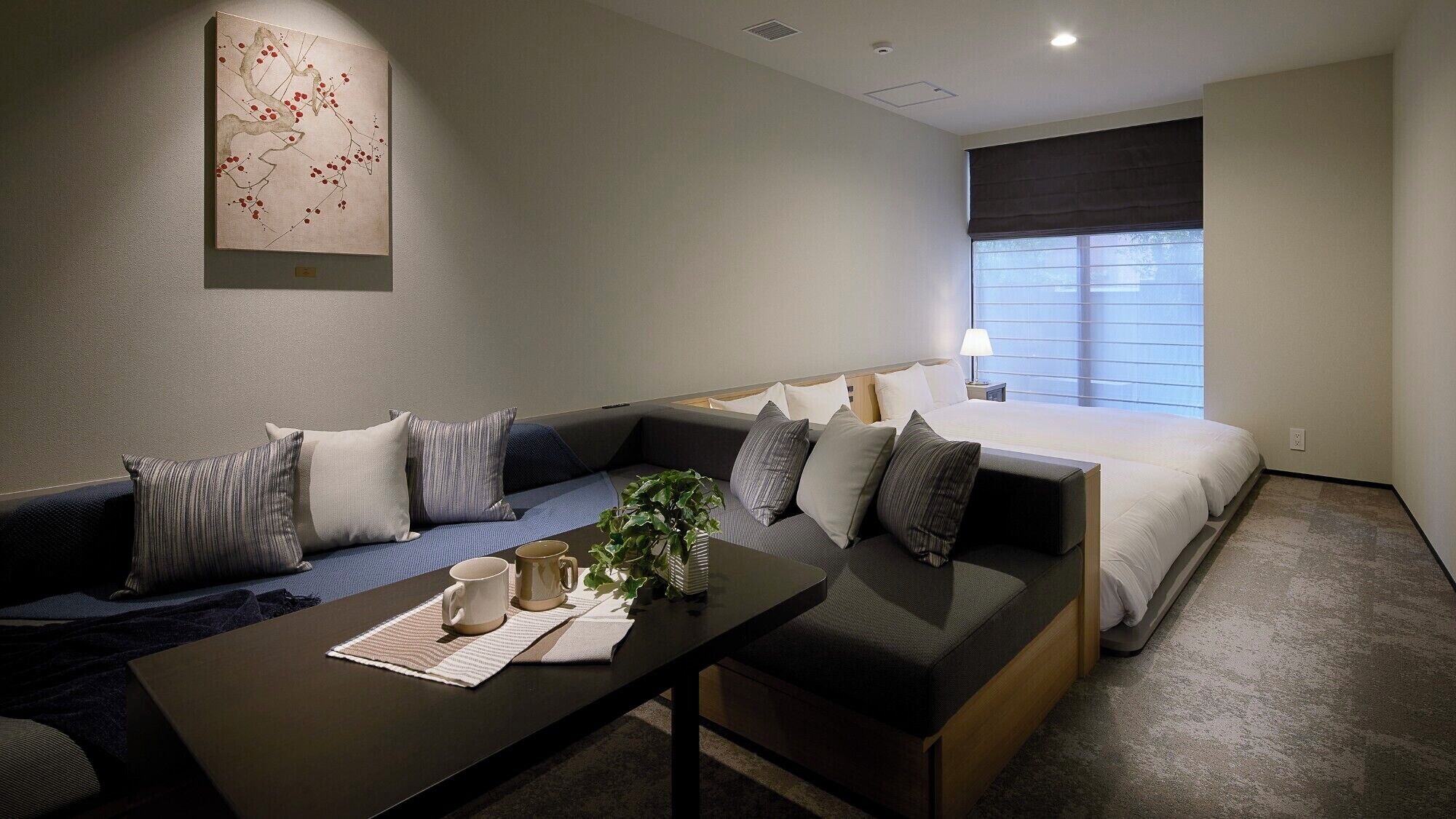 Habitació amb dos llits individuals Comfort, 4 dormitoris, no fumadors, cuina bàsica | Caixa forta a l'habitació i habitacions insonoritzades 