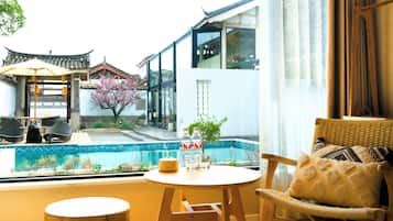 Classic Twin Room, Garden View | Premium bedding, down duvets, laptop workspace, blackout curtains