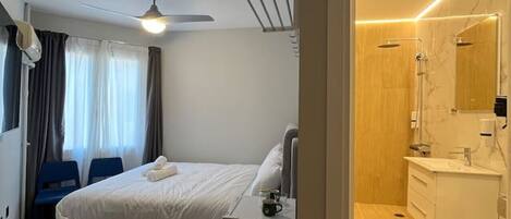 1 chambre, fer et planche à repasser, Wi-Fi gratuit