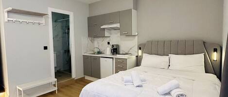 1 室のベッドルーム、アイロン / アイロン台、WiFi