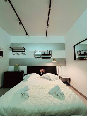 1 Schlafzimmer, BĂŒgeleisen/BĂŒgelbrett, kostenloses WLAN