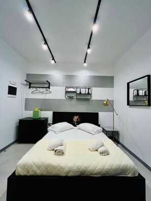 1 Schlafzimmer, BĂŒgeleisen/BĂŒgelbrett, kostenloses WLAN