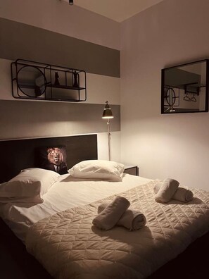 1 Schlafzimmer, BĂŒgeleisen/BĂŒgelbrett, kostenloses WLAN