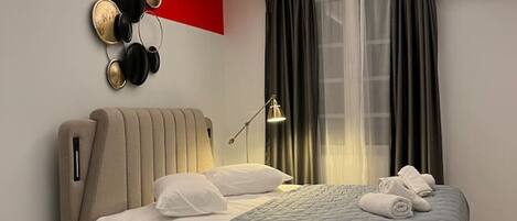 1 Schlafzimmer, Bügeleisen/Bügelbrett, kostenloses WLAN, Bettwäsche