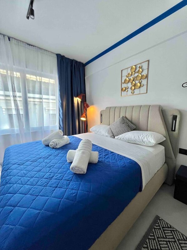 1 bedroom, iron/ironing board, free WiFi, bed sheets