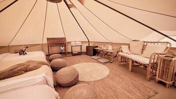 Luxury Tent, Multiple Beds, Partial Sea View | 1 bedroom, free WiFi