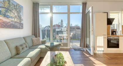 Welcome to the SeeNest vacation apartment at the Röbel city harbor