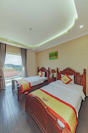 Dubbelrum eller tvåbäddsrum - utsikt mot bergen | Vardagsrum