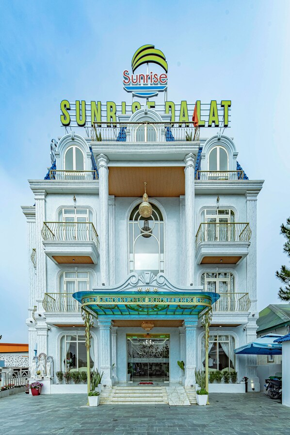 Façade de l’hébergement