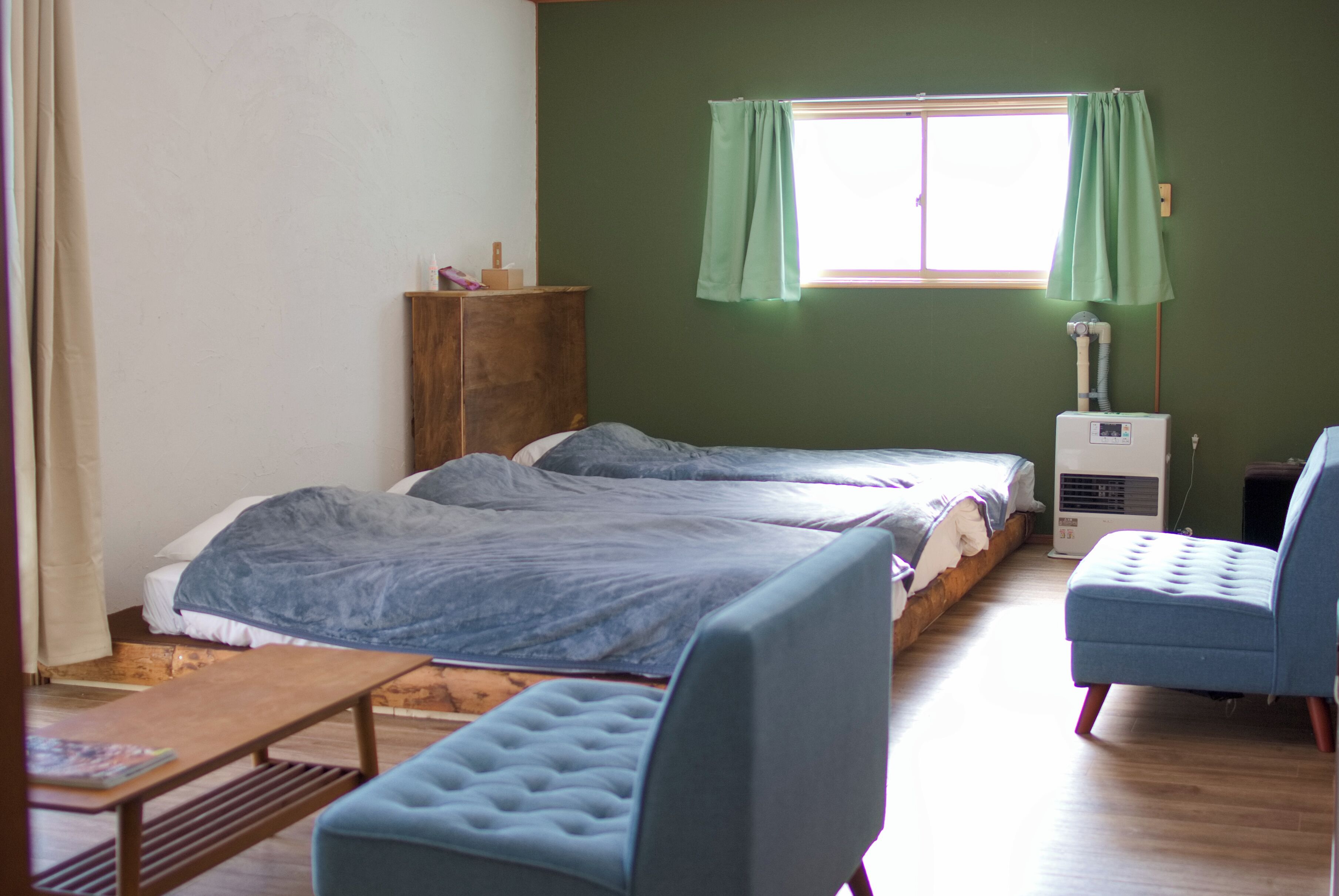 4 habitaciones, wifi y ropa de cama 