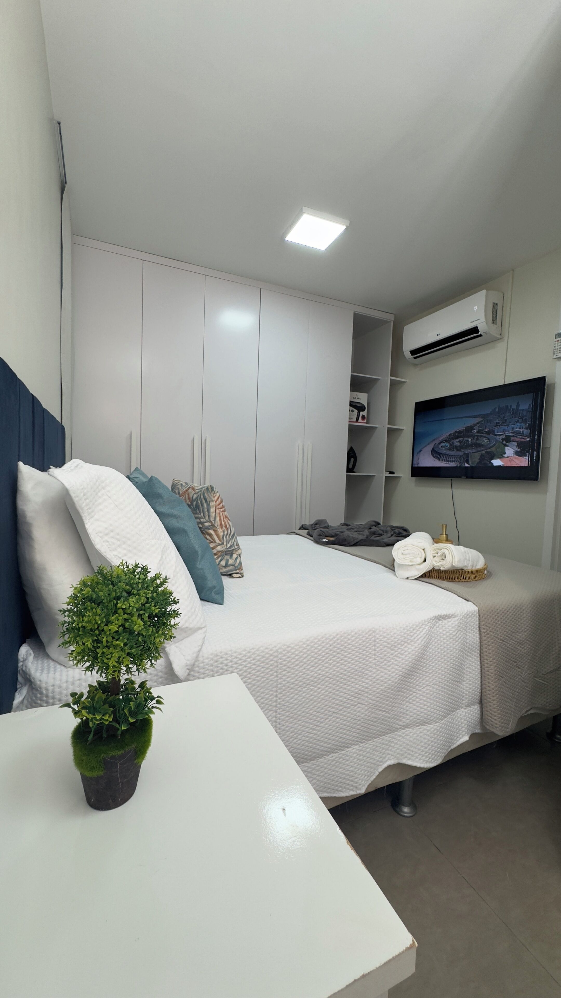1 quarto, roupas de cama premium, individualmente decorados