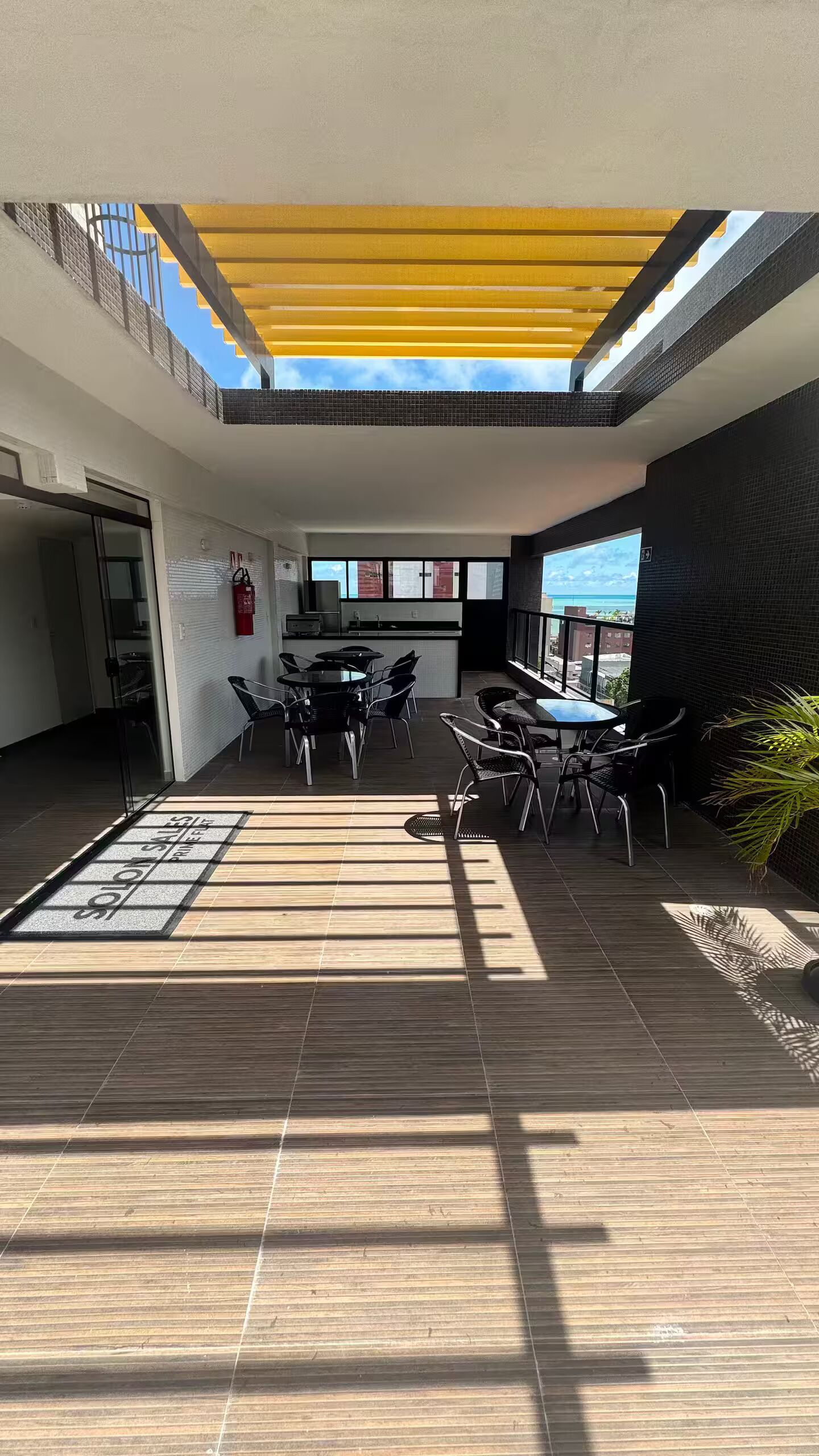 Rooftop terrace