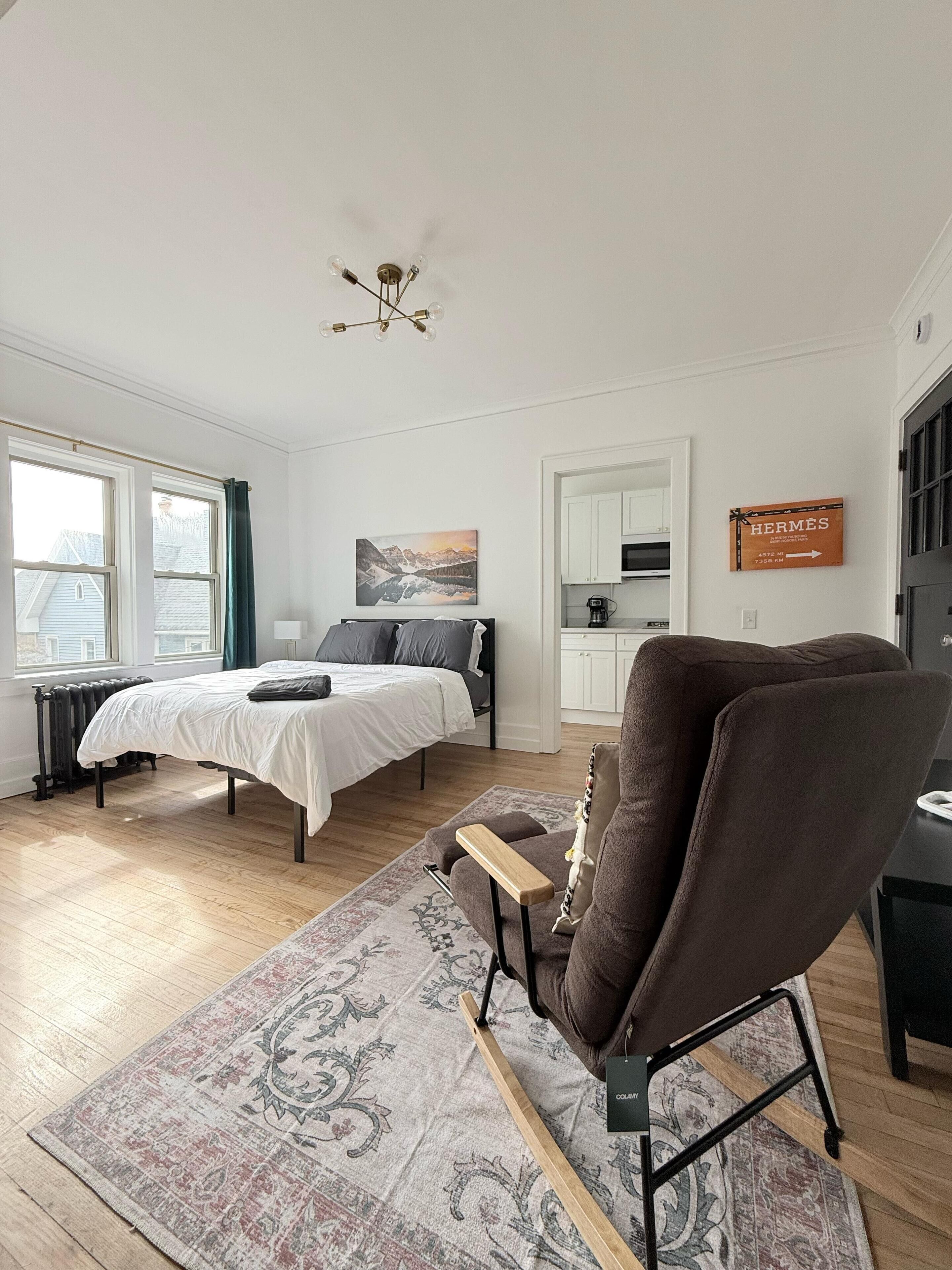 1 bedroom, iron/ironing board, free WiFi, bed sheets