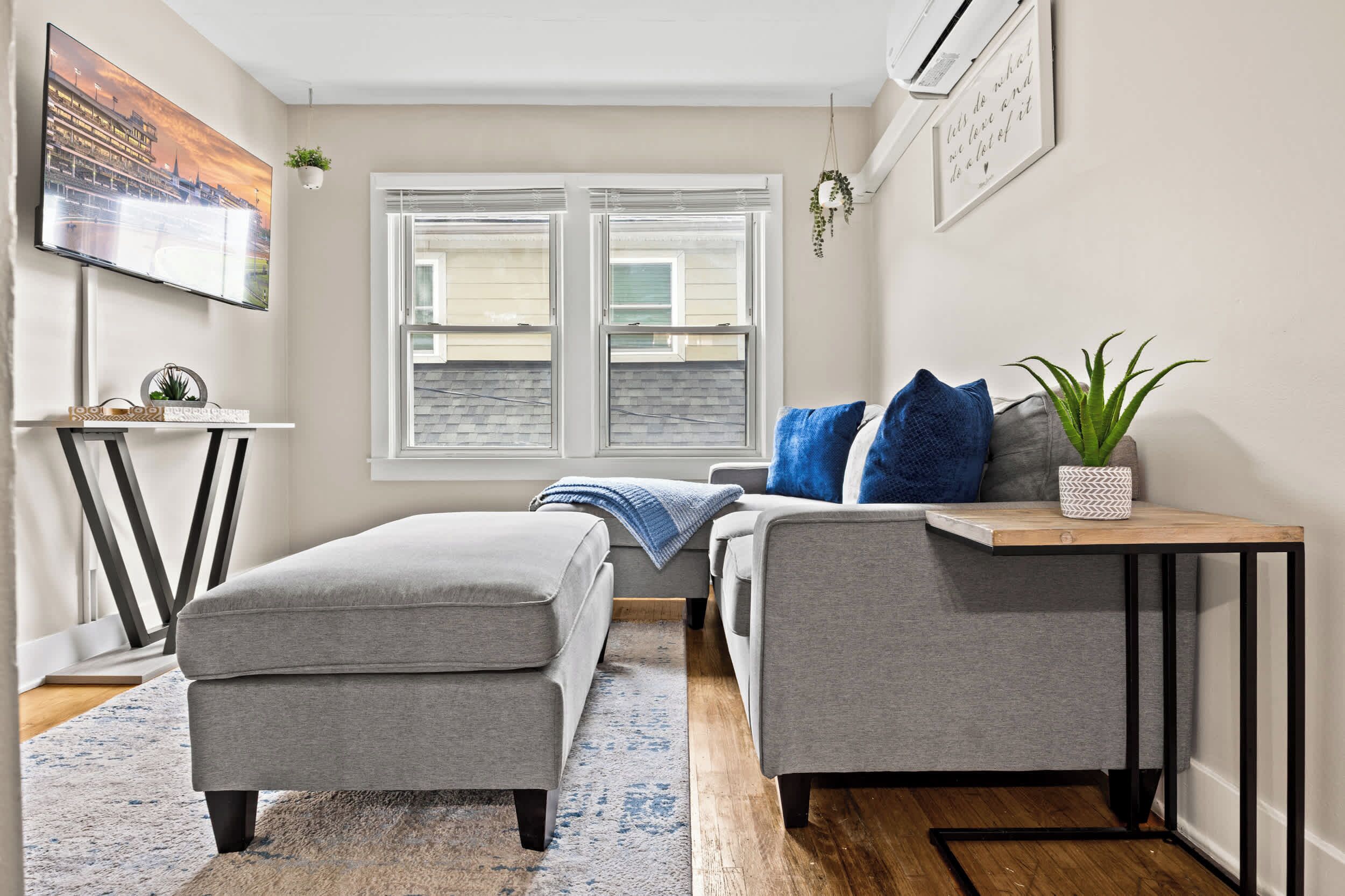 Televisie en een kantoor