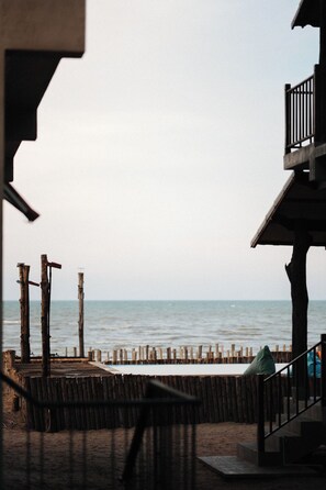 Basic Double Room, Partial Sea View | Desk, laptop workspace, free WiFi