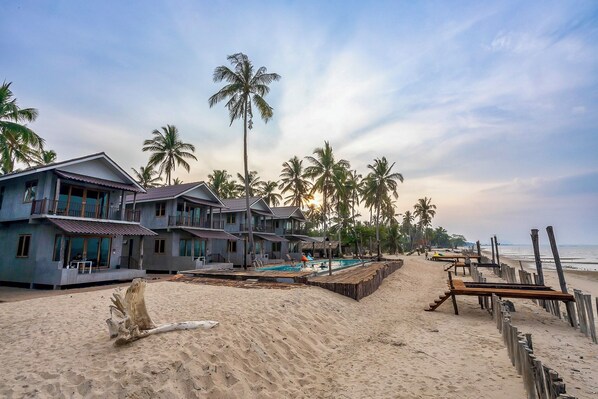 Fassade der Unterkunft