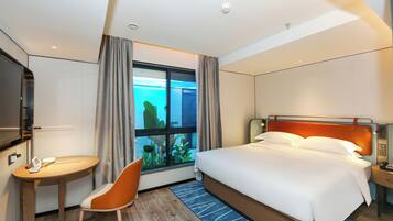 Habitación doble superior, vista a la ciudad | Escritorio, espacio para trabajar con laptop y wifi gratis