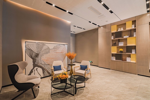 Lobby sitting area
