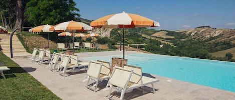 Seasonal outdoor pool