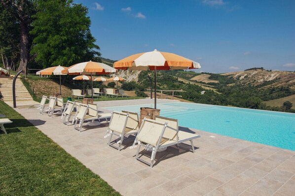 Seasonal outdoor pool