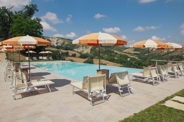 Seasonal outdoor pool