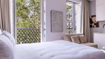 1 chambre, bureau, fer et planche Ă  repasser, Wi-Fi