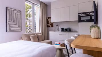 1 chambre, bureau, fer et planche Ă repasser, Wi-Fi