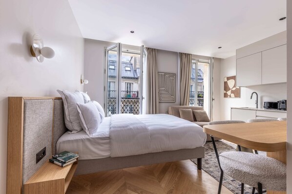 1 bedroom, desk, iron/ironing board, WiFi - Marais - Studio in Paris (Paris)