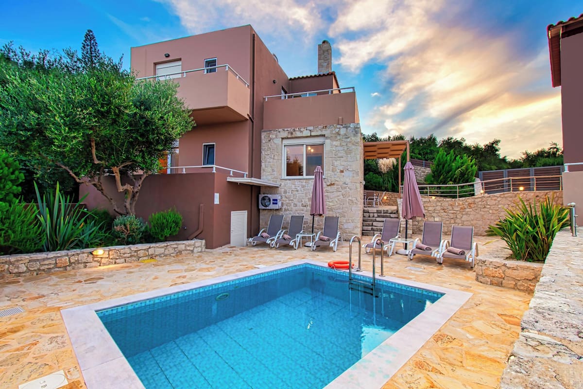 Villa, 3 Bedrooms, Sea View | Private pool