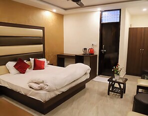 Deluxe tweepersoonskamer, 1 tweepersoonsbed | 1 slaapkamer, gratis wifi, beddengoed