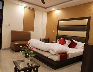 Deluxe tweepersoonskamer, 1 tweepersoonsbed | 1 slaapkamer, gratis wifi, beddengoed