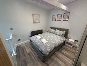 1 bedroom, iron/ironing board, travel crib, free WiFi