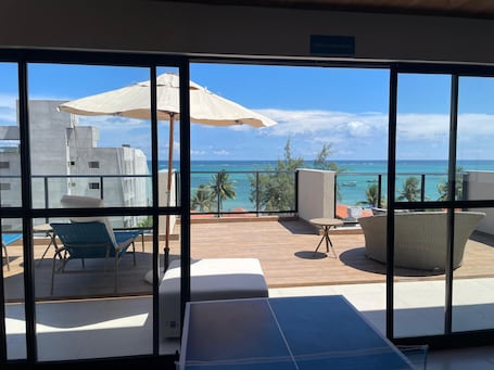 Vista desde la propiedad