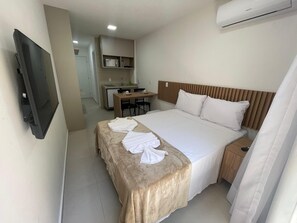 標準開放式客房, 非吸煙房, 簡易廚房 | 免費無線上網、床單