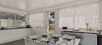 House for 8 - Terrace - Barbecue - 500 m beach