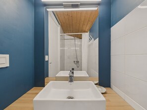 Shower, hair dryer