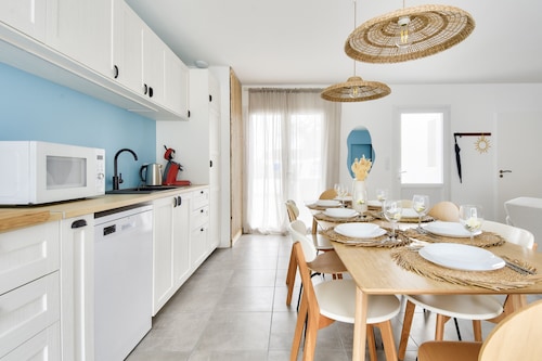 Jolie maison pour 8 - 400m de la plage - terrasse