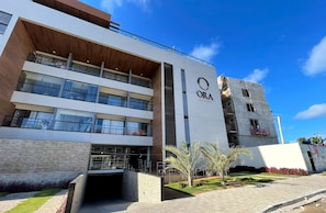 Façade de l’hébergement