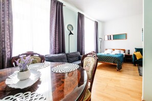 Luxury European Apartment | Opholdsområde
