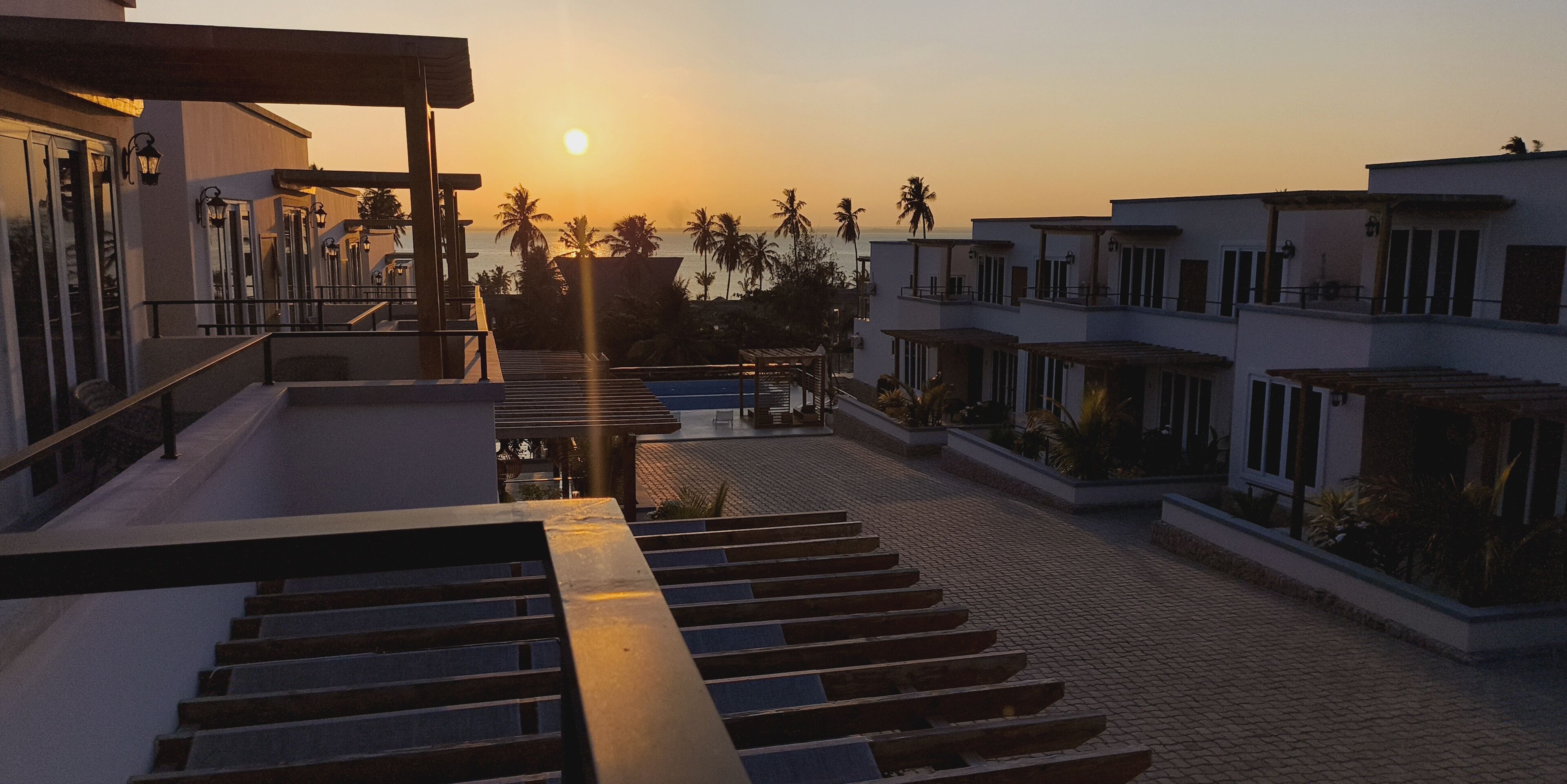 Fachada de la propiedad