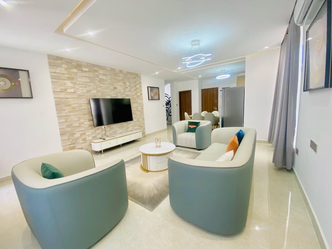 Sala de estar en el lobby