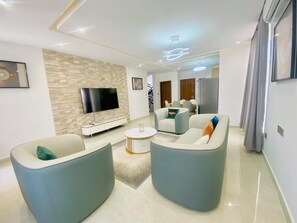 Sala de estar en el lobby