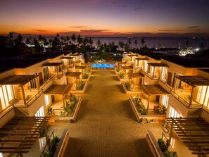 Façade de l’hébergement