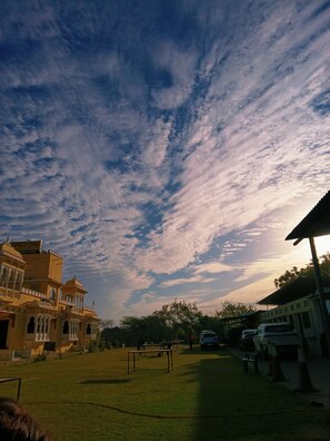 Vue depuis l’hébergement 