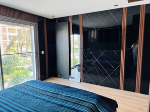 1 Schlafzimmer, Bügeleisen/Bügelbrett, kostenloses WLAN, Bettwäsche