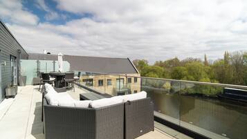 Apartment, River View | Terrace/patio