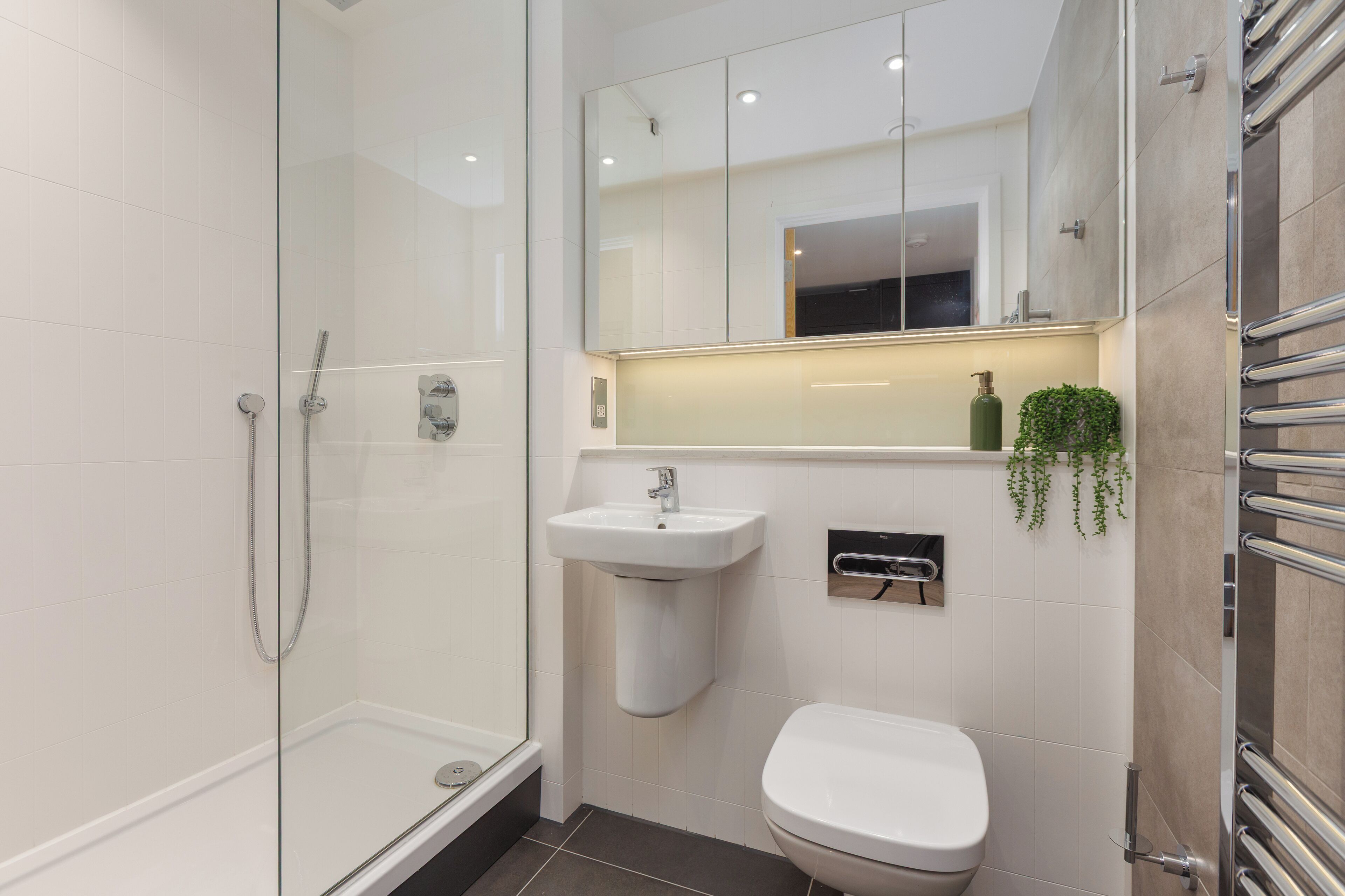 Deluxe Apartment | Bathroom | Shower, free toiletries, hair dryer, towels