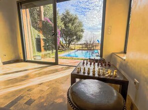 A heated pool - Charming 4-bedroom Villa with Private Heated Pool inside Waky Marrakech (Marrakesh-Safi)
